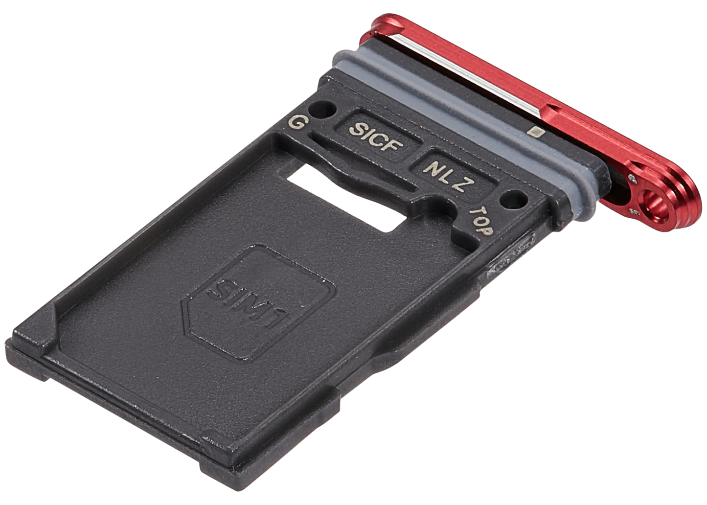 Single Sim Card Tray For Samsung Galaxy S25 / S25 Plus (Premium) (Coral Red)
