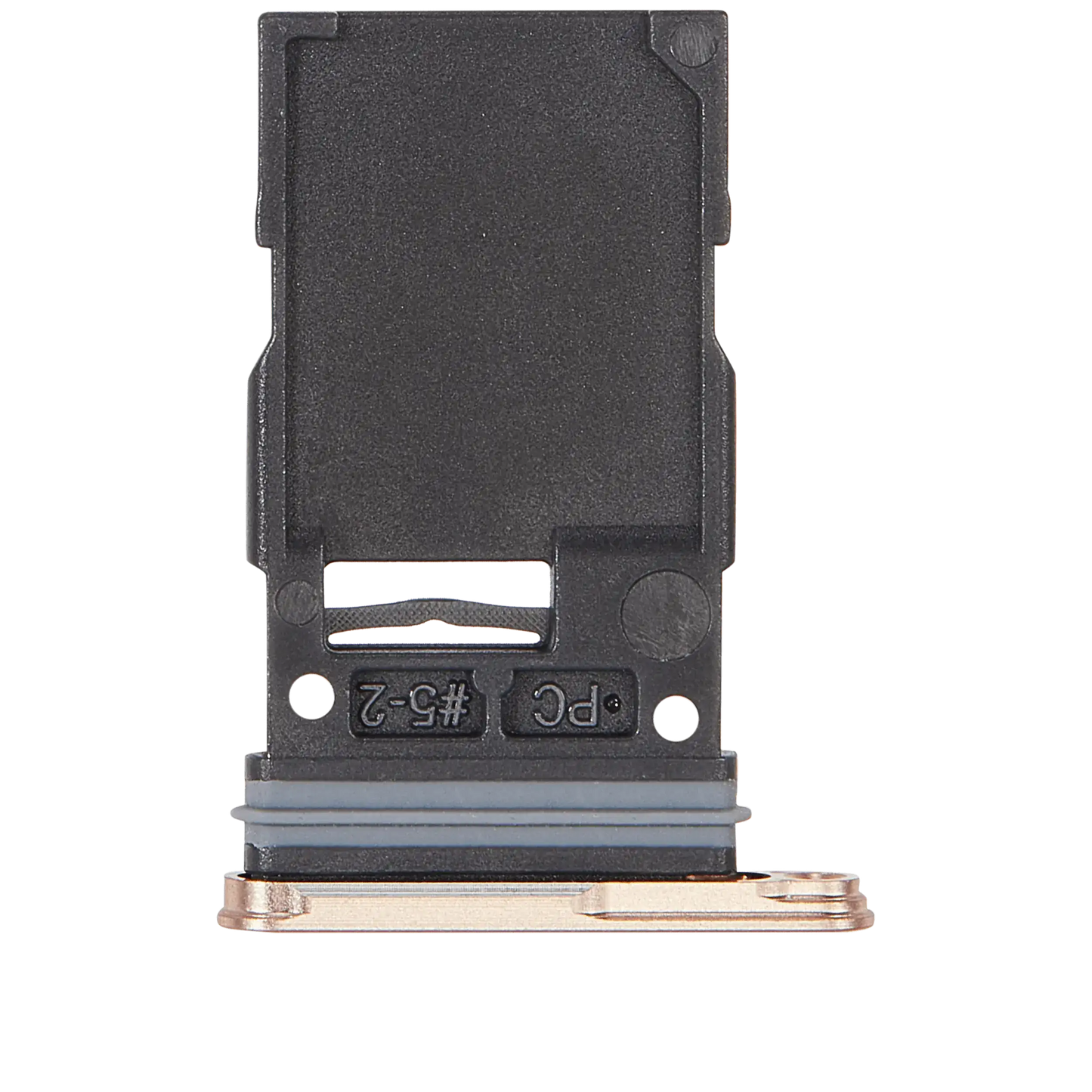 Single Sim Card Tray For Samsung Galaxy S25 / S25 Plus (Premium) (Pink Gold)