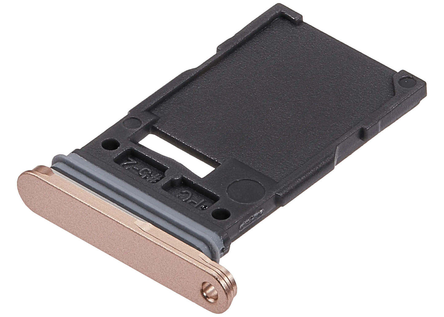 Single Sim Card Tray For Samsung Galaxy S25 / S25 Plus (Premium) (Pink Gold)