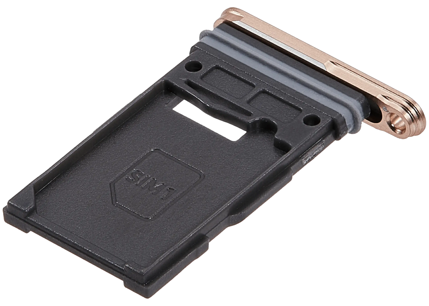 Single Sim Card Tray For Samsung Galaxy S25 / S25 Plus (Premium) (Pink Gold)
