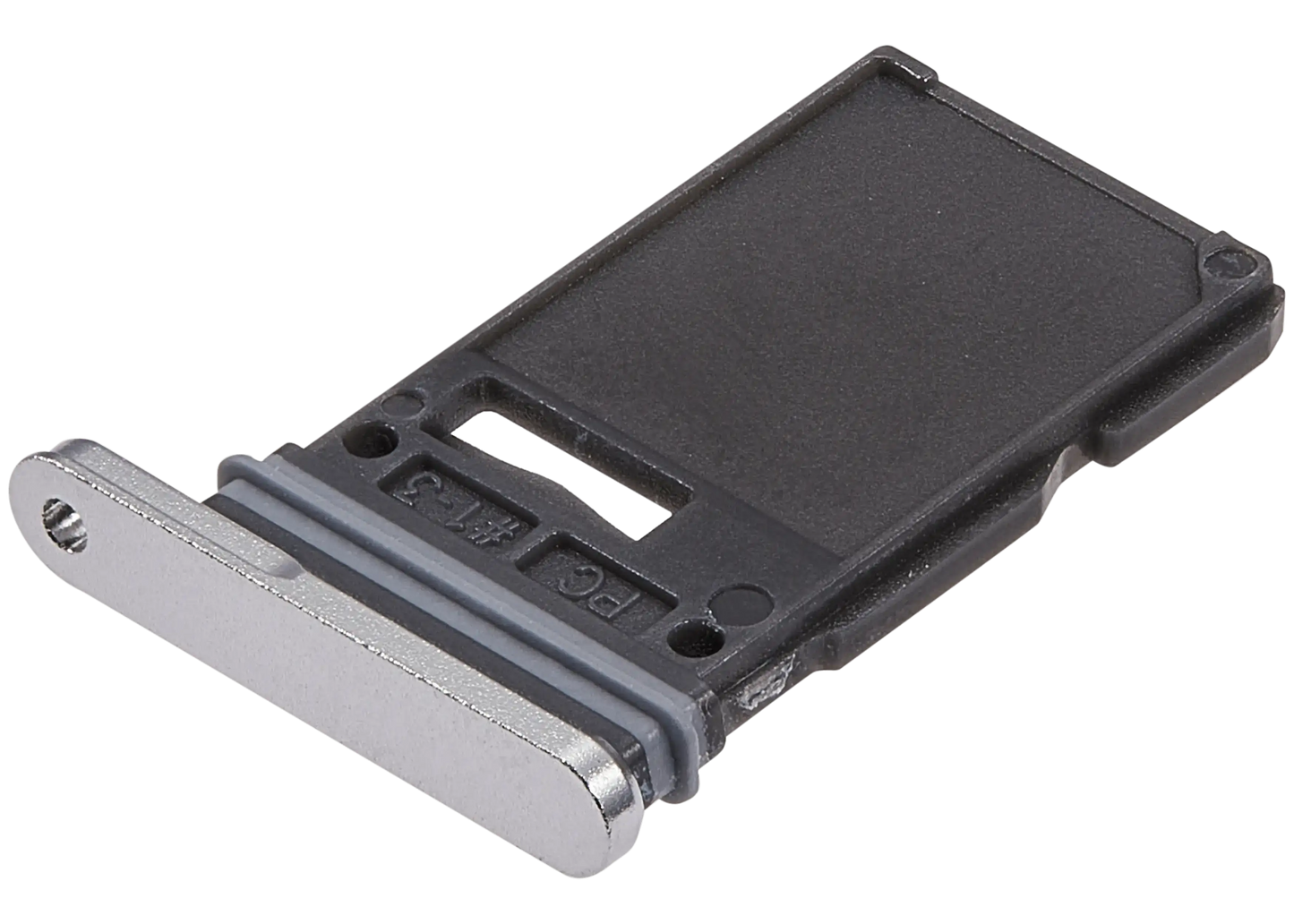 Single Sim Card Tray For Samsung Galaxy S25 Ultra (Titanium White Silver)