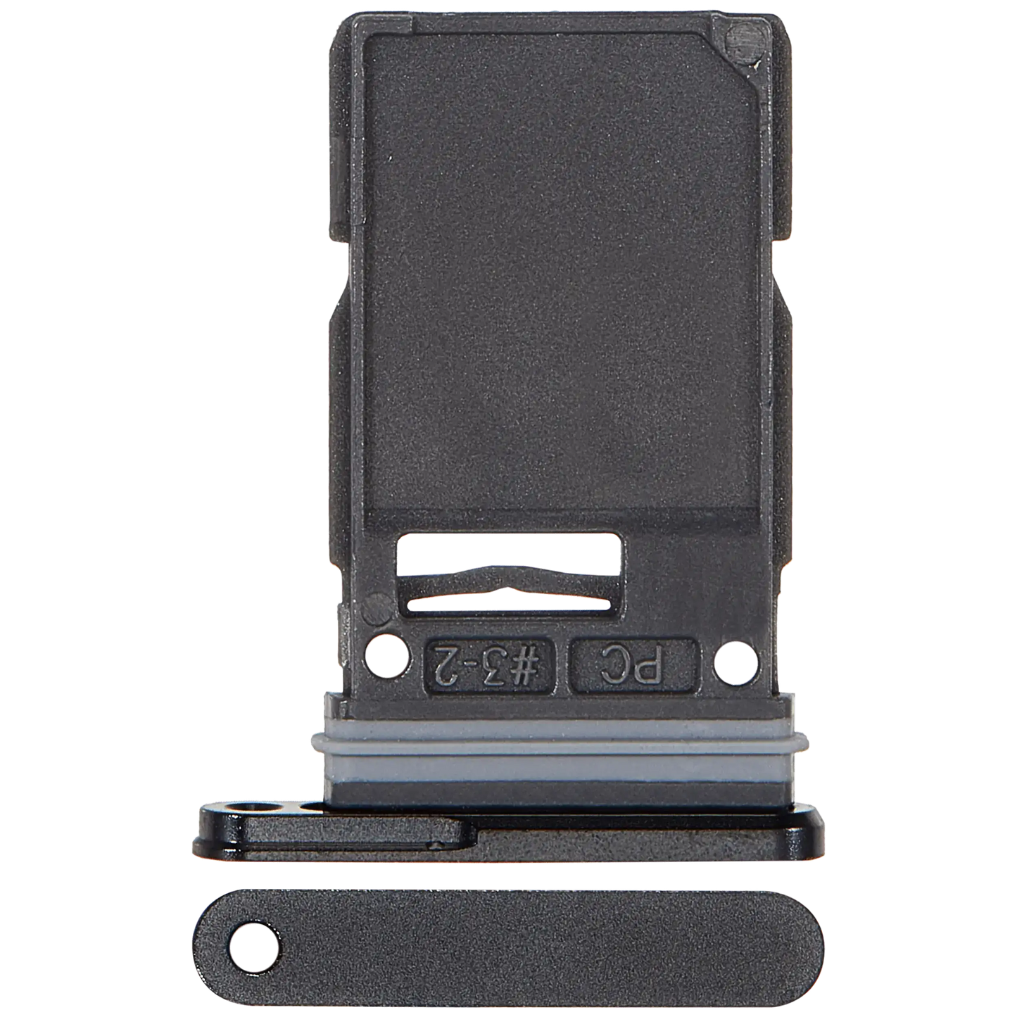 Single Sim Card Tray For Samsung Galaxy S25 Ultra (Titanium Jet Black)