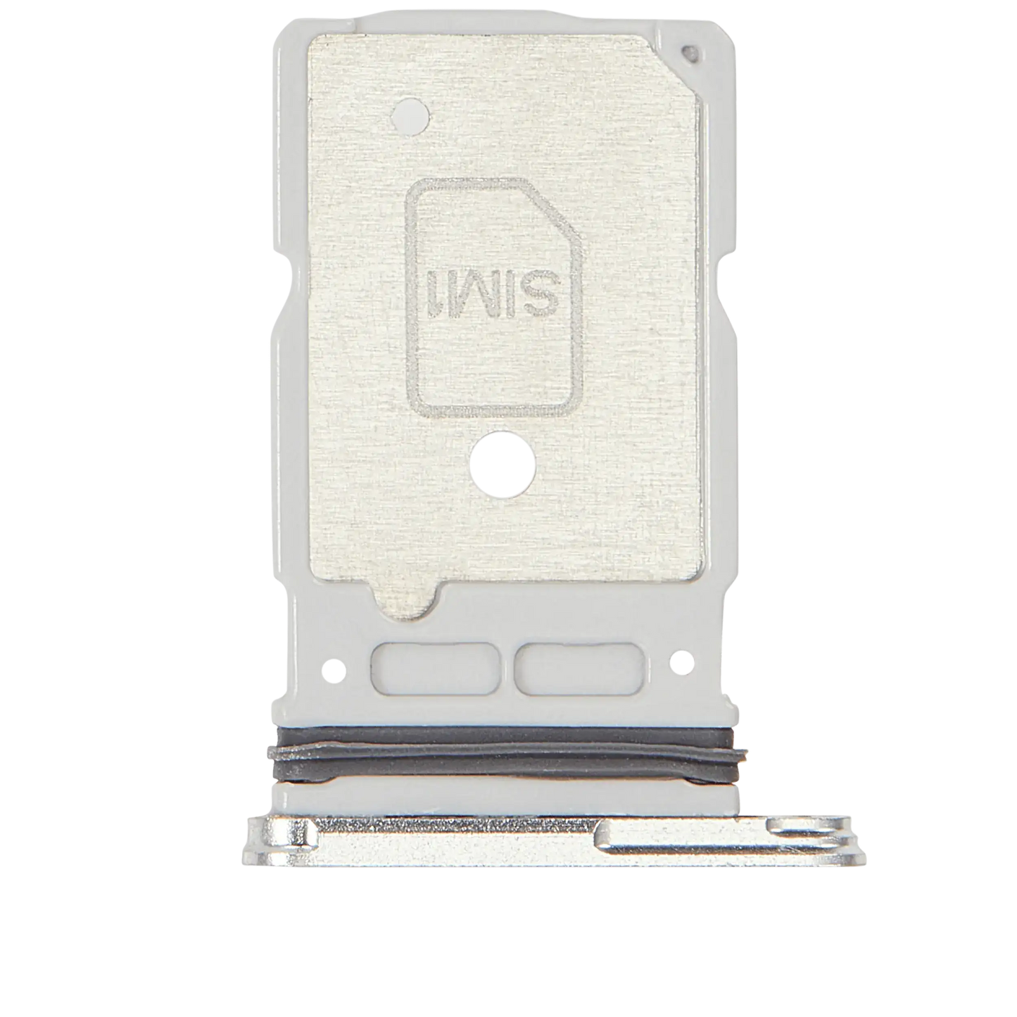 Dual Sim Card Tray For Samsung Galaxy S25 Ultra (Titanium White Silver)