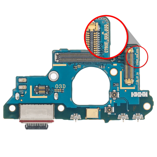 Charging Port With PCB Board For Samsung Galaxy S20 FE 4G (All Models) (Premium)