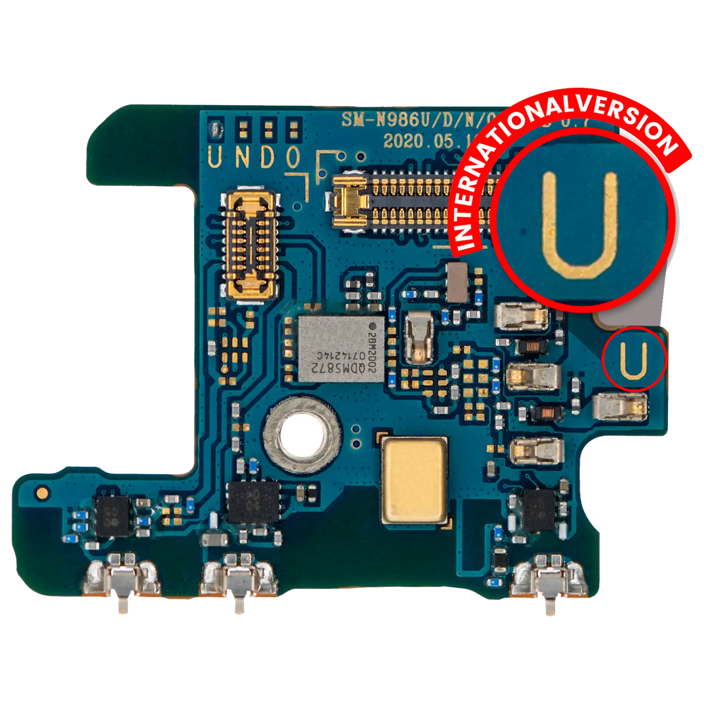 Microphone PCB Board For Samsung Galaxy Note 20 5G (N981U) (US Version)