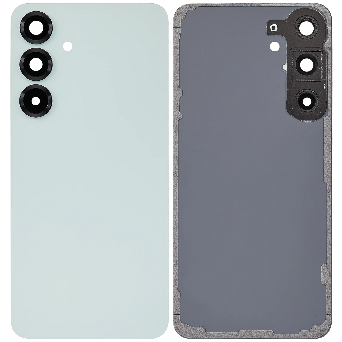 Back Cover Glass With Camera Lens For Samsung Galaxy S25 Plus 5G (No Logo) (Aftermarket Plus) (Mint)