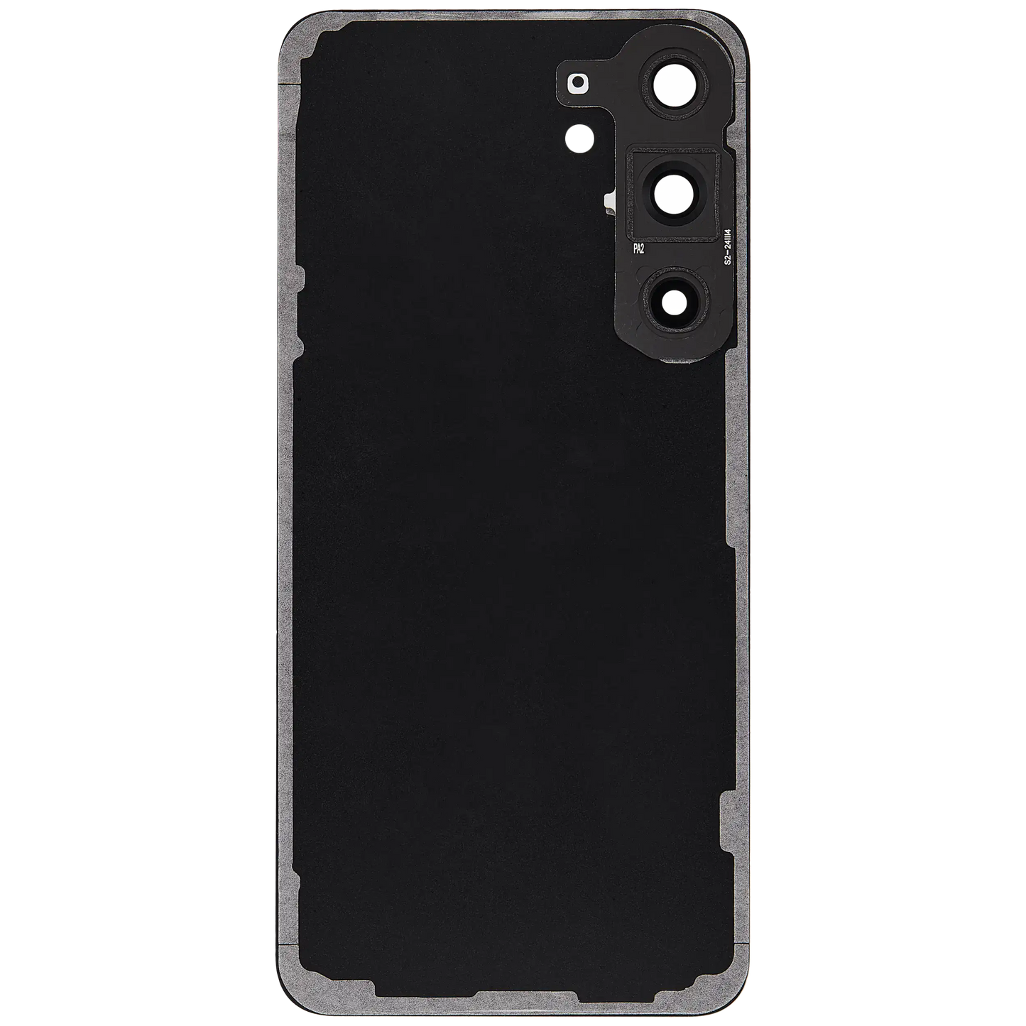 Back Cover Glass With Camera Lens For Samsung Galaxy S25 Plus 5G (No Logo) (Aftermarket Plus) (Silver Shadow)