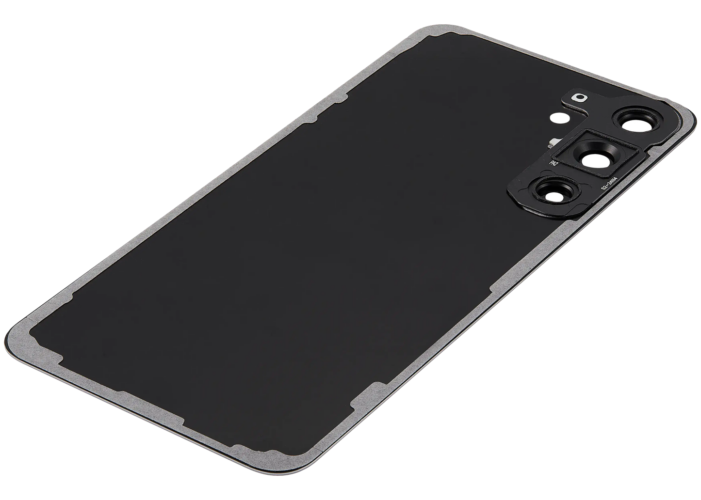Back Cover Glass With Camera Lens For Samsung Galaxy S25 Plus 5G (No Logo) (Aftermarket Plus) (Silver Shadow)