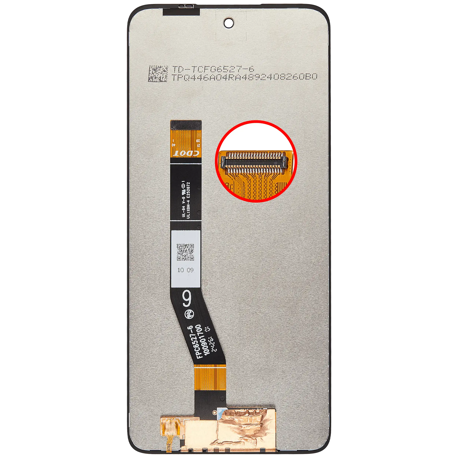 LCD Assembly Without Frame For Motorola Moto G55 5G (XT2435 / 2024) (Refurbished) (All Colors) replacement part SKU 107282214581 image 4
