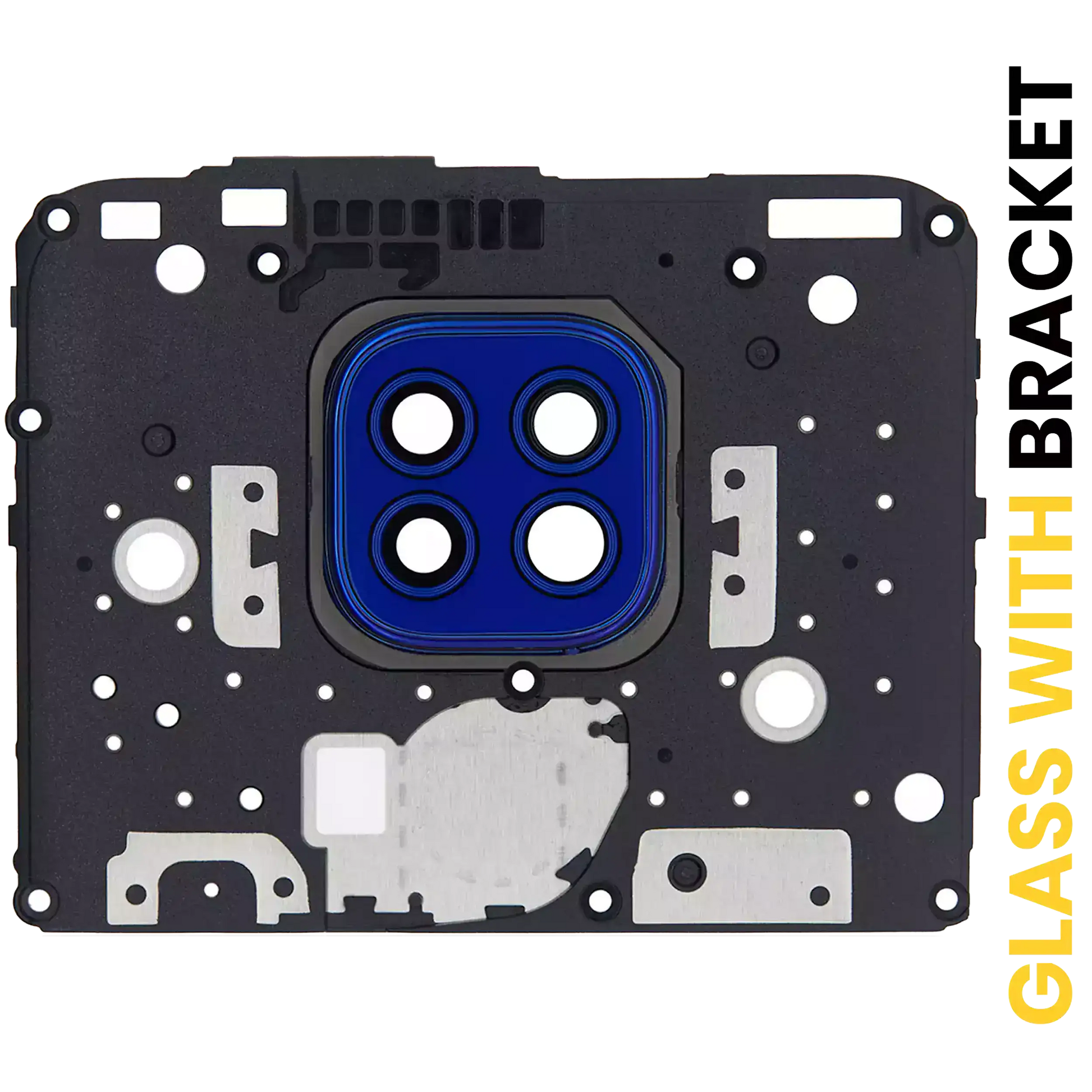 Back Camera Lens With Bracket For Motorola Moto G9 Play (XT2083 / 2020) (Blue) replacement part for compatible Motorola phone, SKU 107082082540, product image 1