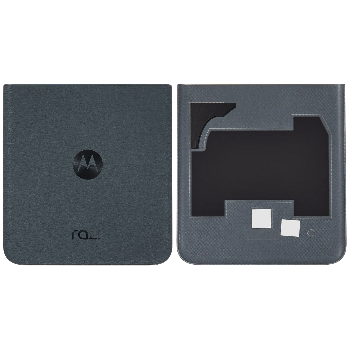 Back Cover For Motorola Razr 40 (XT2323 / 2023) (Premium) (Sage Green) - Motorola replacement part image 6
