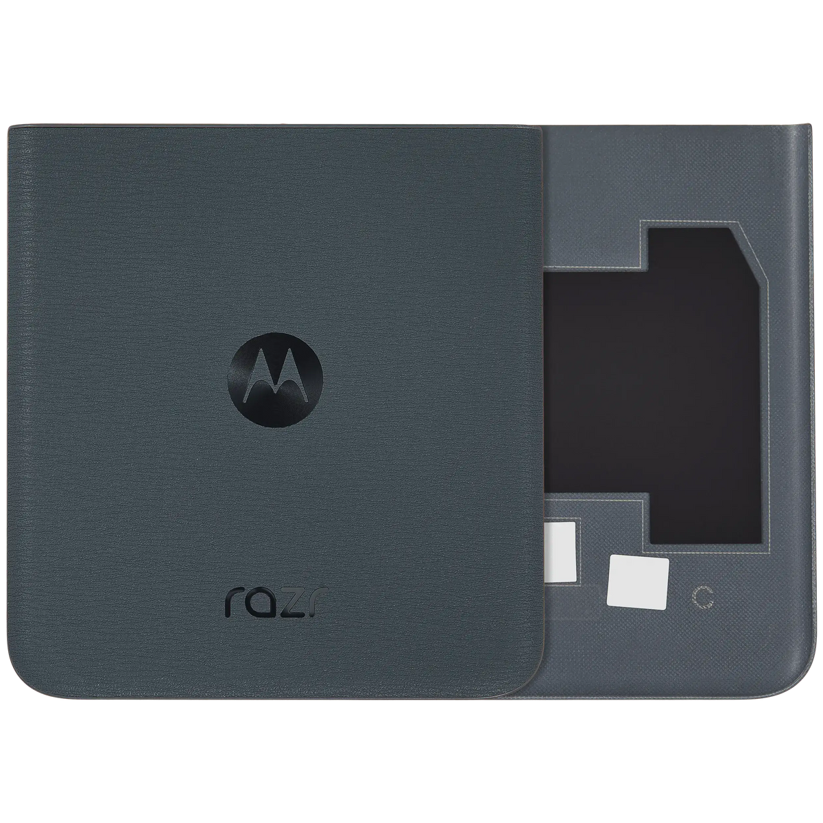 Back Cover For Motorola Razr 40 (XT2323 / 2023) (Premium) (Sage Green) - Motorola replacement part image 1