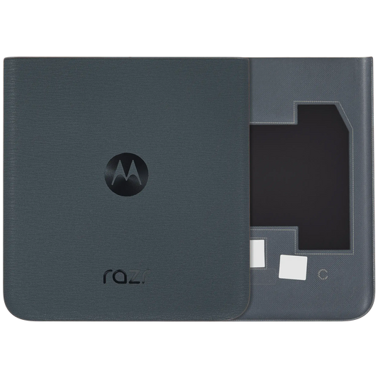 Back Cover For Motorola Razr 40 (XT2323 / 2023) (Premium) (Sage Green) - Motorola replacement part image 1