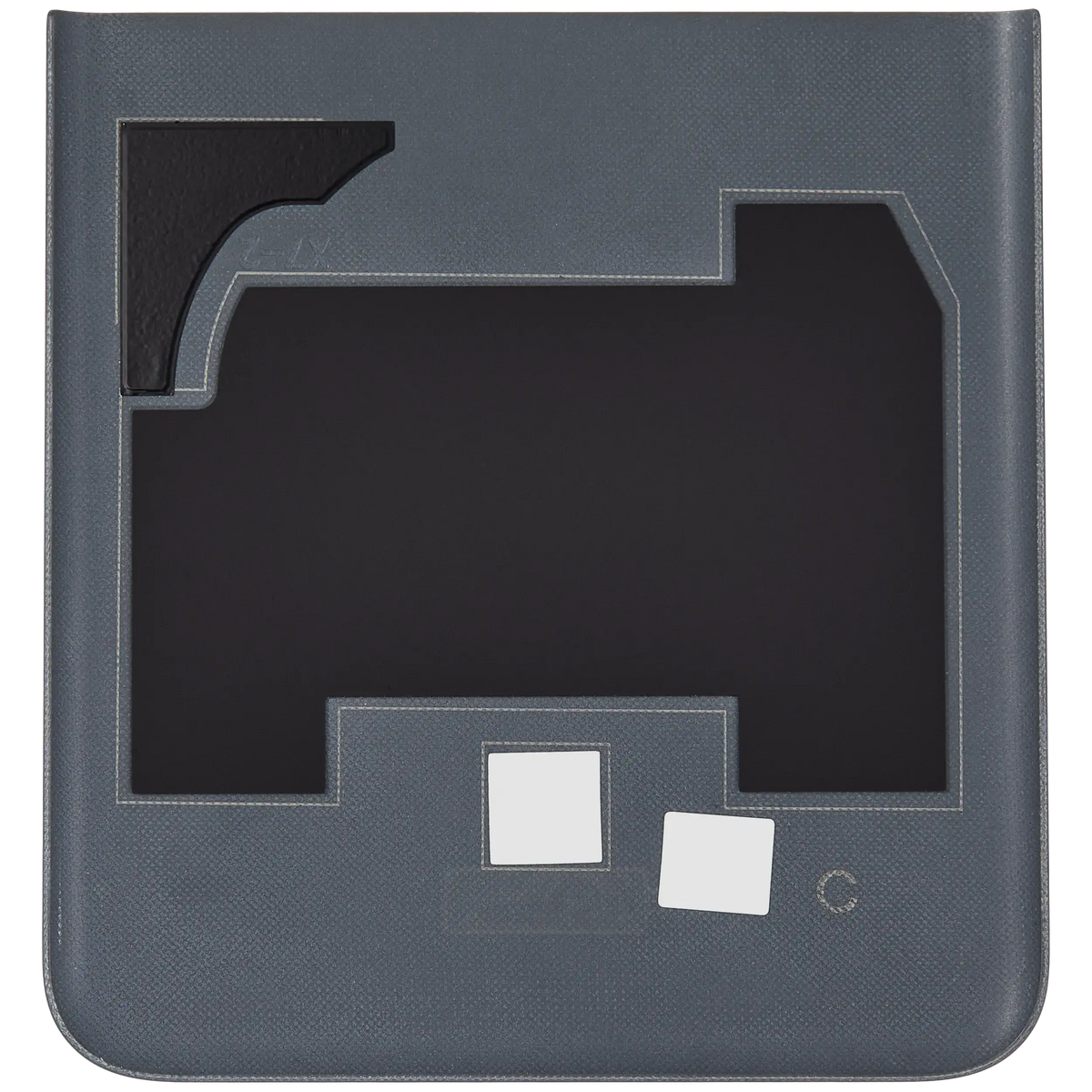 Back Cover For Motorola Razr 40 (XT2323 / 2023) (Premium) (Sage Green) - Motorola replacement part image 3
