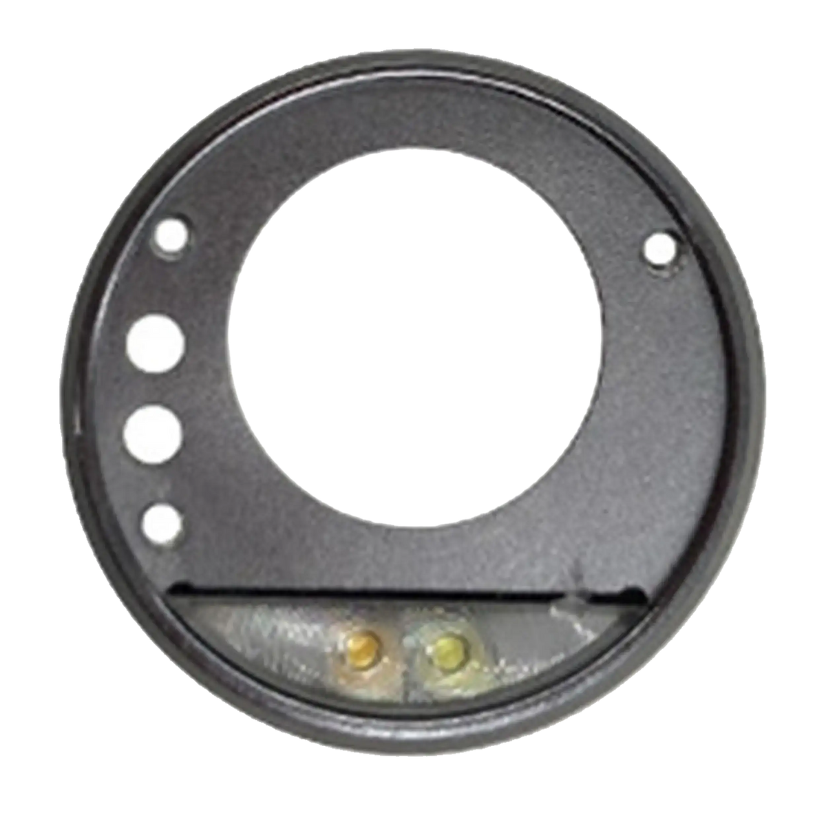 Back Camera Lens Bracket And Flash Defuser For Motorola Moto Z Play Droid (XT1635 / 2016) (Black) - Motorola replacement part, primary product view, SKU 107082031454