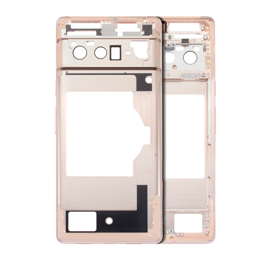 Mid-Frame Housing For Google Pixel 6 Pro (Sorta Sunny) - replacement part product view