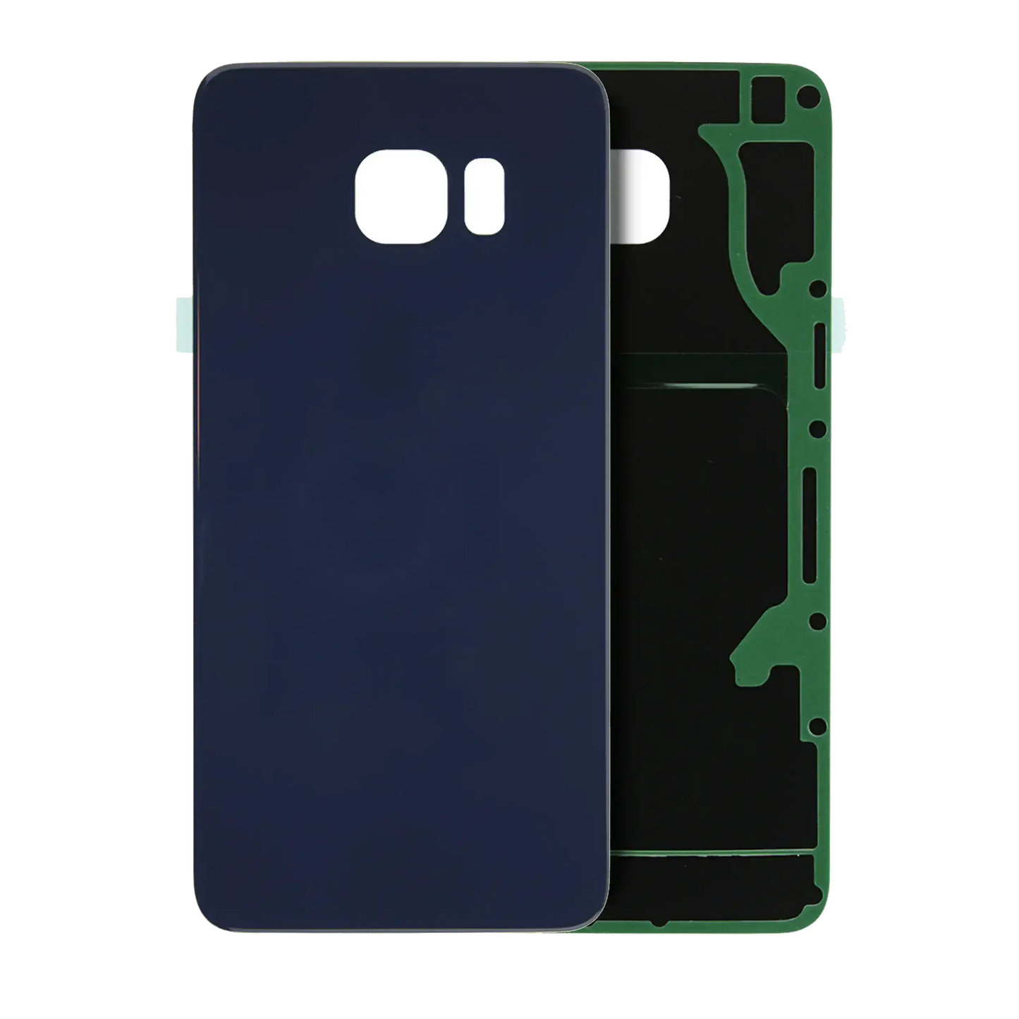 Back Cover Glass For Samsung Galaxy S6 Edge Plus (No Logo) (Aftermarket Plus) (Black Sapphire)