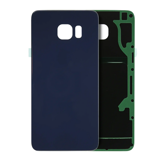 Back Cover Glass For Samsung Galaxy S6 Edge Plus (No Logo) (Aftermarket Plus) (Black Sapphire)