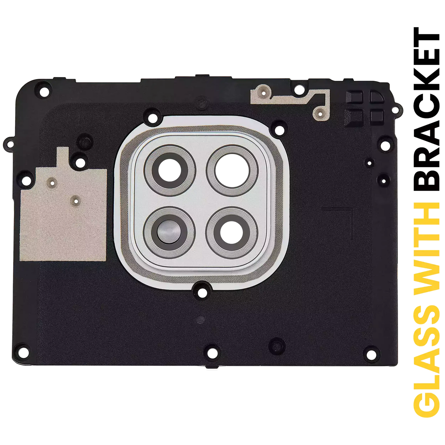 Back Camera Lens With Bracket For Motorola Moto G Power (XT2117 / 2021) (Polar Silver) replacement part for compatible Motorola phone, SKU 107082024321, product image 1