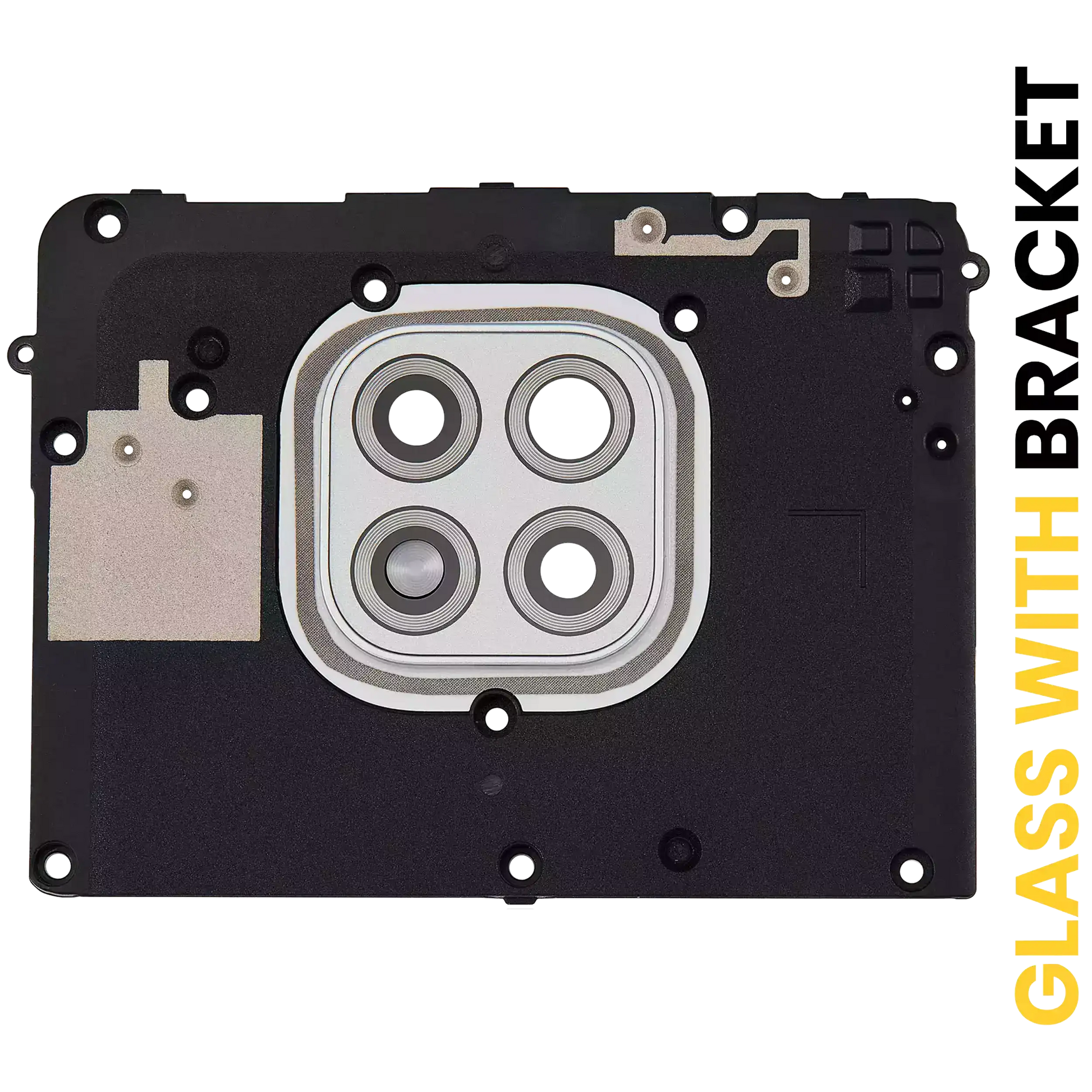 Back Camera Lens With Bracket For Motorola Moto G Power (XT2117 / 2021) (Polar Silver) replacement part for compatible Motorola phone, SKU 107082024321, product image 1