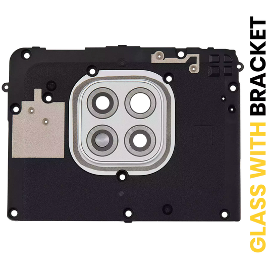 Back Camera Lens With Bracket For Motorola Moto G Power (XT2117 / 2021) (Polar Silver) replacement part for compatible Motorola phone, SKU 107082024321, product image 1