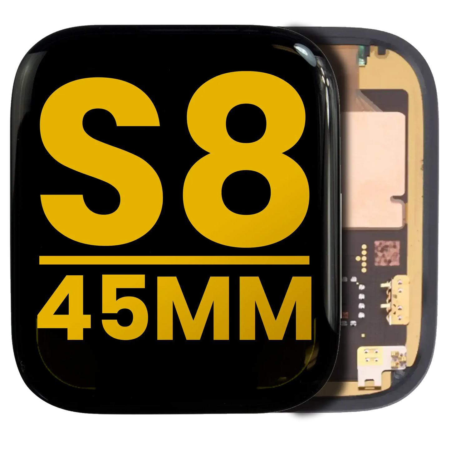 OLED Assembly With Bracket For Watch Series 8 (45MM) (Premium)