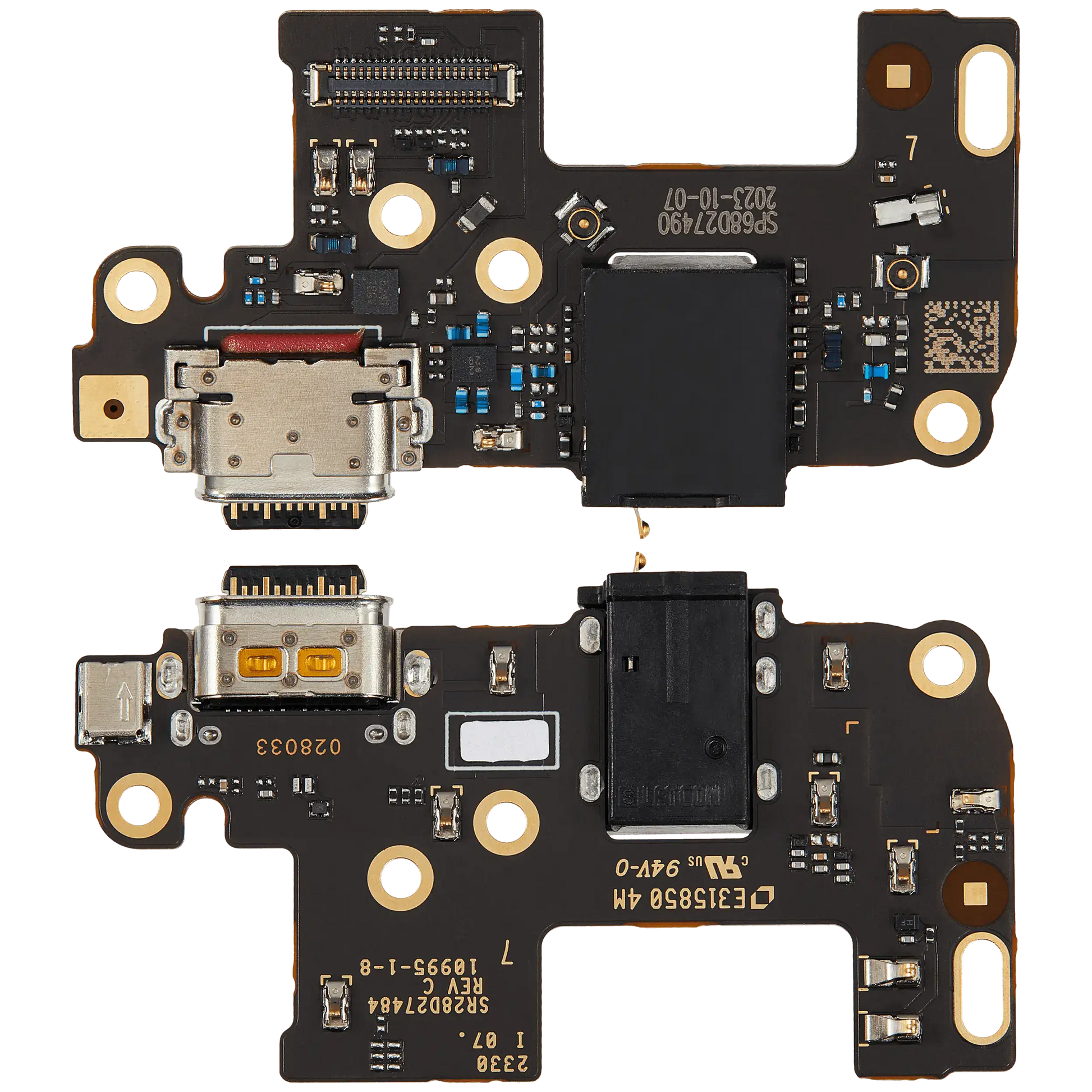 Charging Port Board For Motorola Moto G Stylus 5G (XT2215 / 2022) (Premium) replacement part SKU 107082114270 image 2