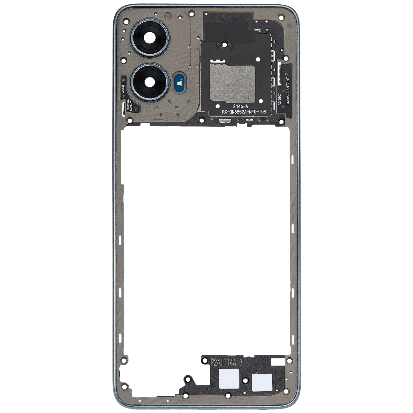 Mid-Frame Housing For Motorola Moto G 5G (XT2417 / 2024) (Sage Green) (Premium) replacement part SKU 107282214833 image 2