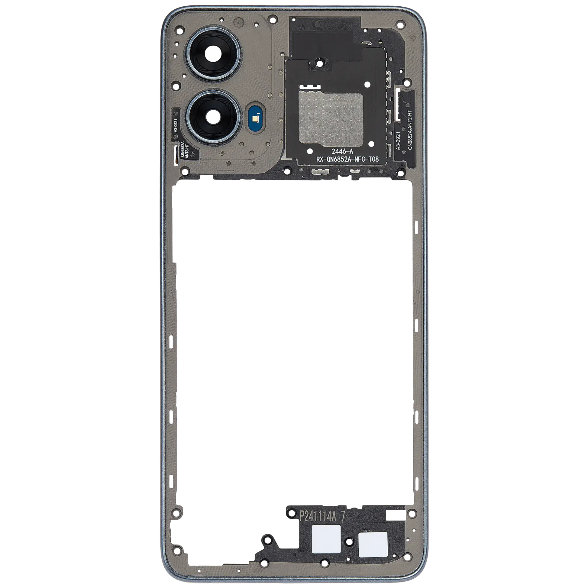 Mid-Frame Housing For Motorola Moto G 5G (XT2417 / 2024) (Sage Green) (Premium) replacement part SKU 107282214833 image 2