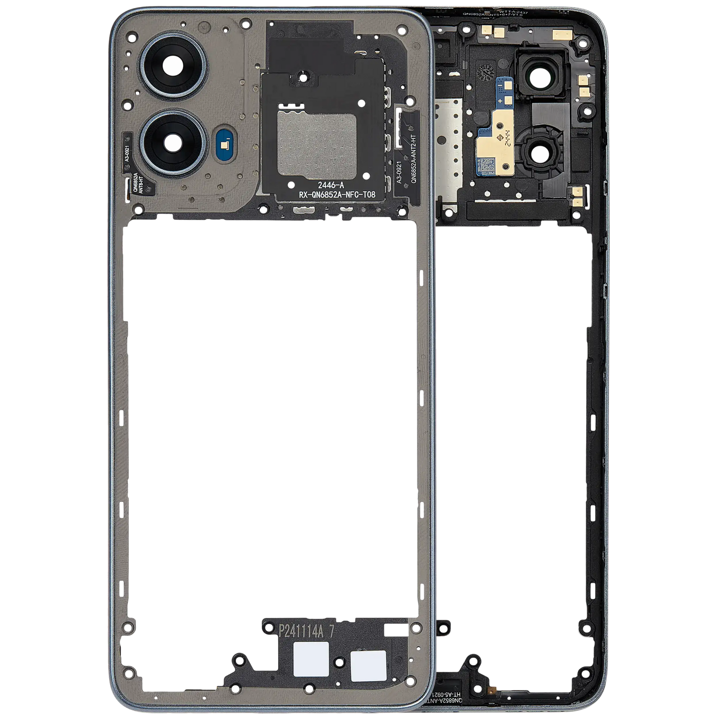 Mid-Frame Housing For Motorola Moto G 5G (XT2417 / 2024) (Sage Green) (Premium) replacement part SKU 107282214833 image 1