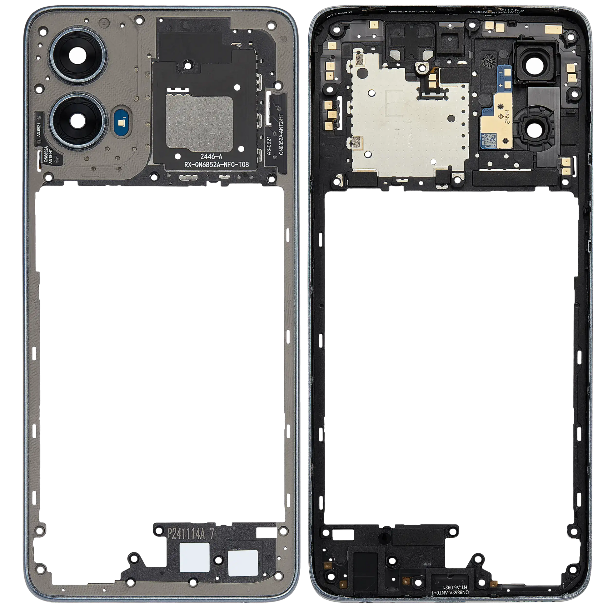 Mid-Frame Housing For Motorola Moto G 5G (XT2417 / 2024) (Sage Green) (Premium) replacement part SKU 107282214833 image 6