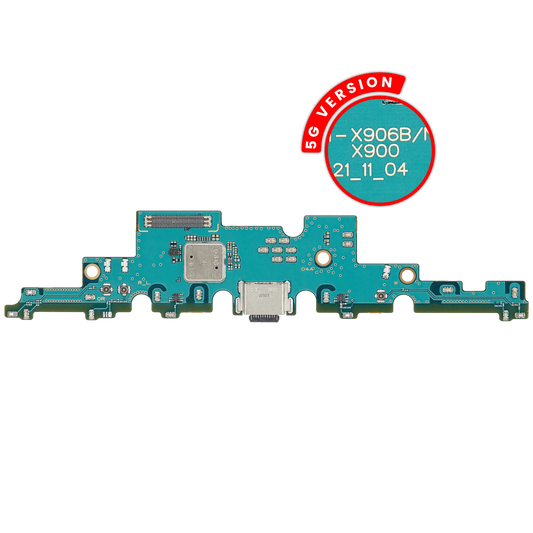Charging Port With Board Compatible For Samsung Galaxy Tab S8 Ultra ( X906 ) (2022) (5G Version) (Premium) - product image 1