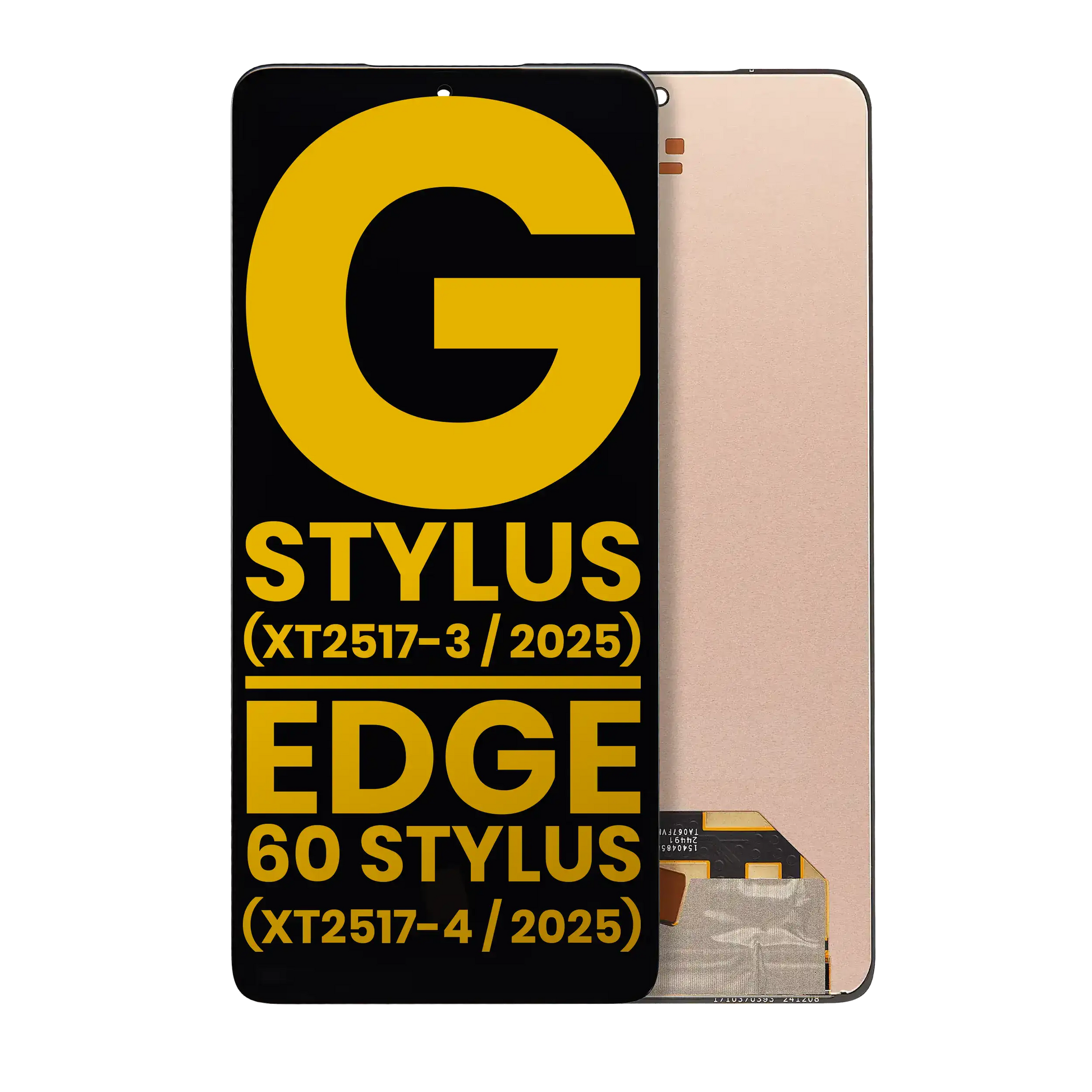 OLED Assembly Without Frame For Motorola Moto G Stylus 5G (XT2517- 1 / 2 / 3 / 2025) / Edge 60 Stylus (XT2517-4 replacement part SKU 107082113367 image 1
