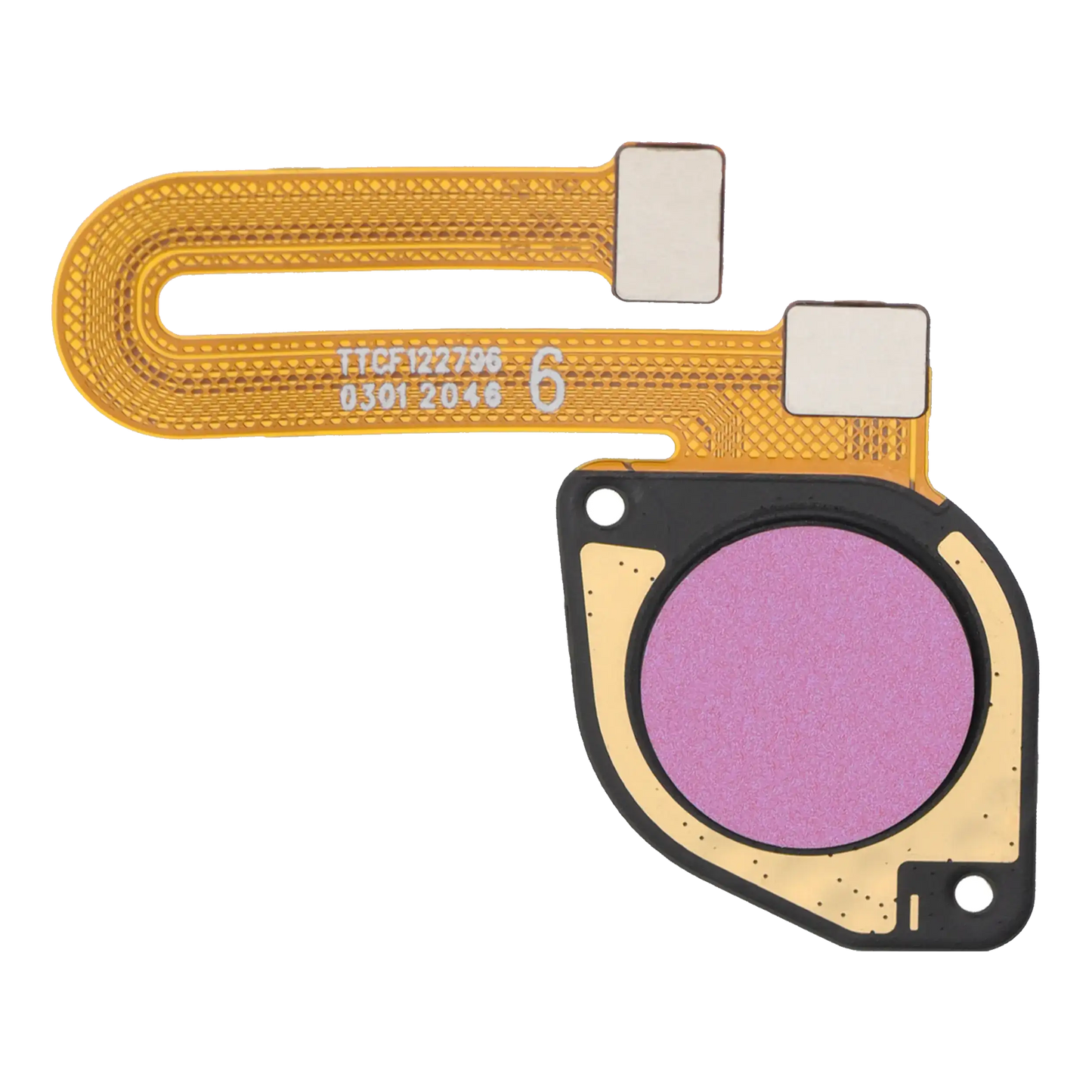 Fingerprint Reader With Flex Cable For Motorola Moto G20 (XT2128 / 2021) (Flamingo Pink) replacement part for compatible Motorola phone, SKU 107082028538, product image 1