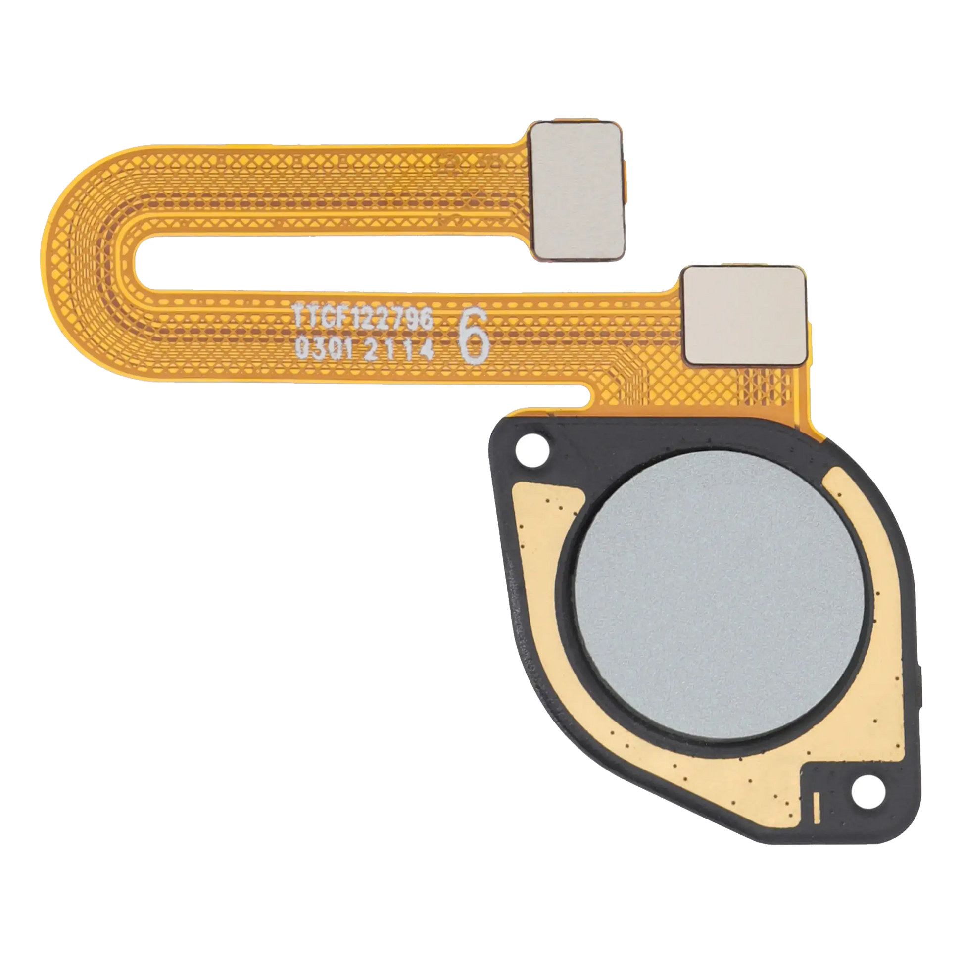 Fingerprint Reader With Flex Cable For Motorola Moto G10 (XT2127-2 / 2021) (Iridescent Pearl) replacement part for compatible Motorola phone, SKU 107082028536, product image 1