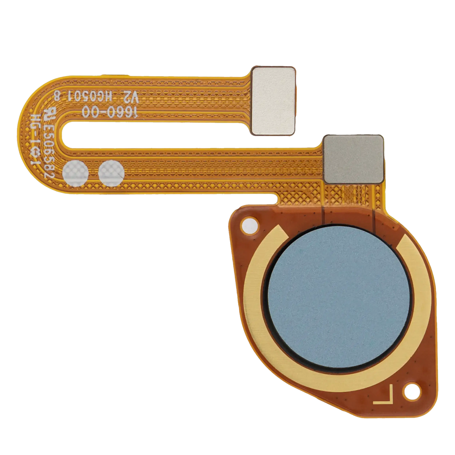 Fingerprint Reader With Flex Cable For Motorola Moto G20 (XT2128 / 2021) (Breeze Blue) replacement part for compatible Motorola phone, SKU 107082028535, product image 1