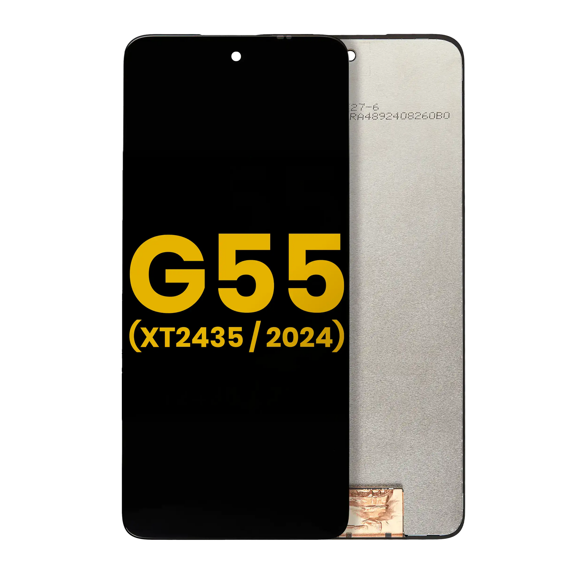 LCD Assembly Without Frame For Motorola Moto G55 5G (XT2435 / 2024) (Refurbished) (All Colors) replacement part SKU 107282214581 image 1