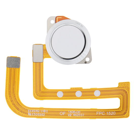 Fingerprint Reader With Flex Cable For Motorola Moto G Fast (XT2045-3 / 2020) (Pearl White) | compatible mobile phone replacement part | SKU 107082025199 | product image 1