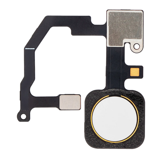 Fingerprint Reader With Flex Cable For Google Pixel 5A 5G (White) - replacement part product view