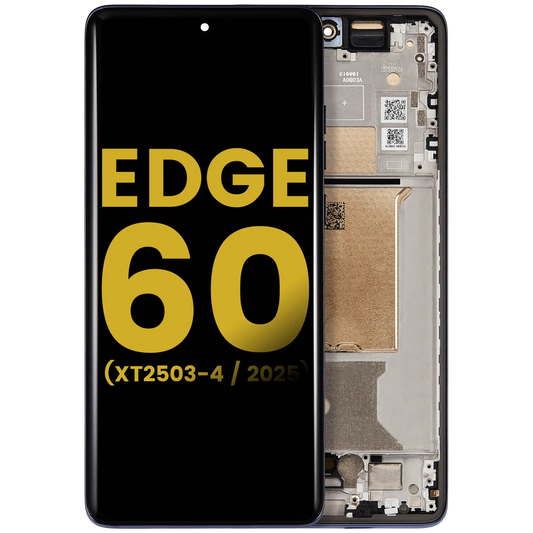 OLED Assembly With Frame For Motorola Edge 60 Fusion (XT2503-4 / 2025) (Refurbished) (Slipstream) | SKU 107282214815 | image 1