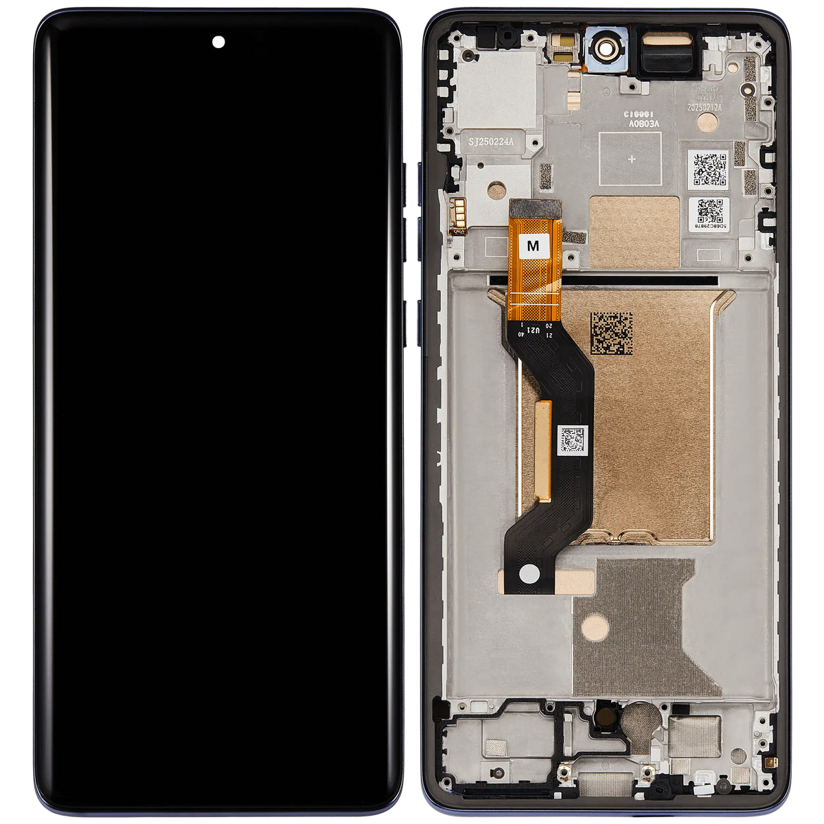 OLED Assembly With Frame For Motorola Edge 60 Fusion (XT2503-4 / 2025) (Refurbished) (Slipstream) | SKU 107282214815 | image 7