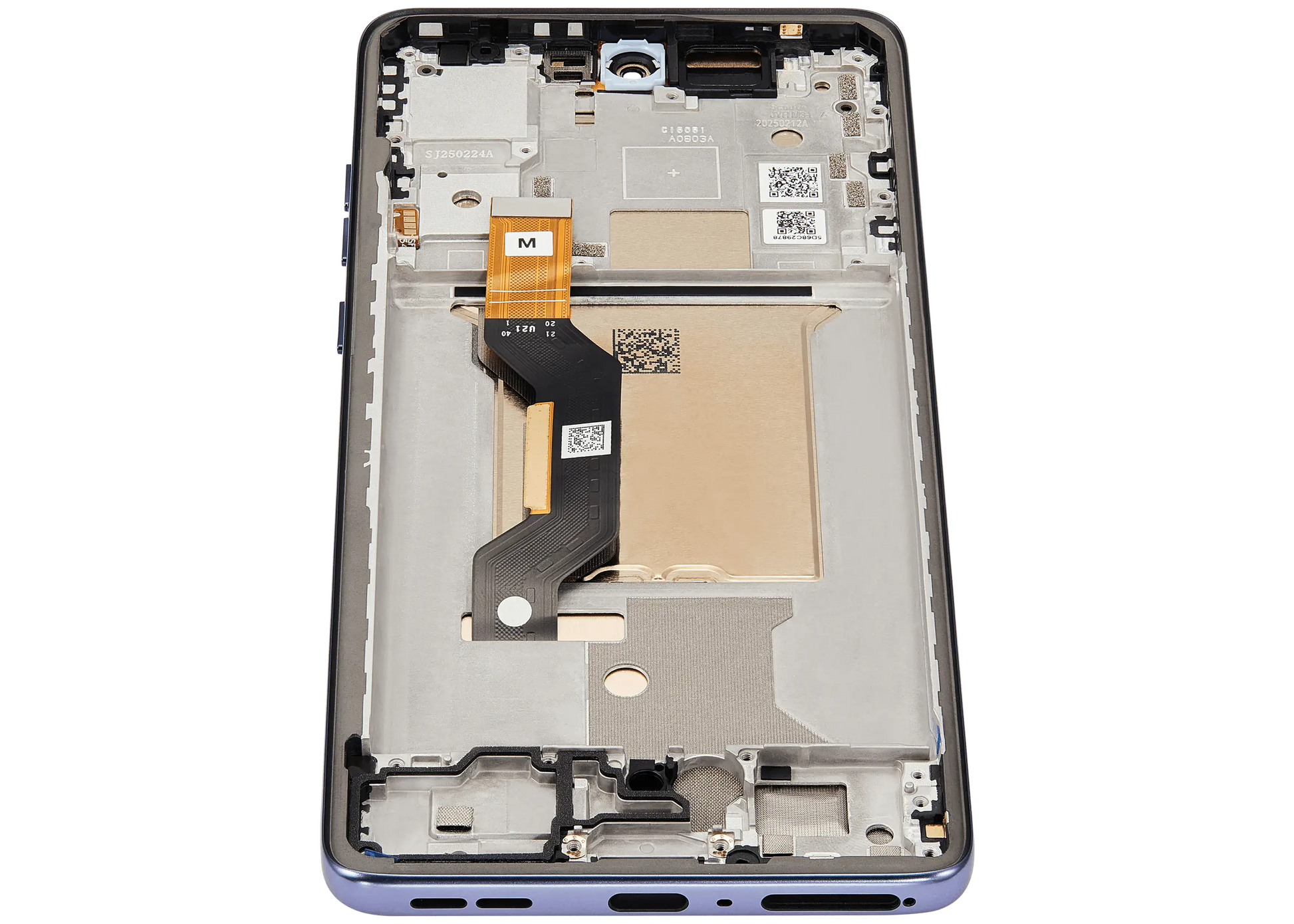 OLED Assembly With Frame For Motorola Edge 60 Fusion (XT2503-4 / 2025) (Refurbished) (Slipstream) | SKU 107282214815 | image 3