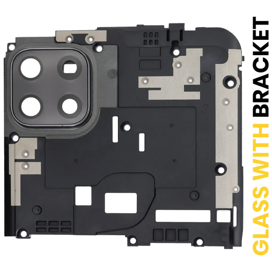 Back Camera Lens With Bracket For Motorola Moto G 5G (XT2113-3 / 2020) / One 5G Ace (XT2113-1/2 / 2021) (Volcanic Gray) - Motorola replacement part - product image 1 - SKU 107082085732