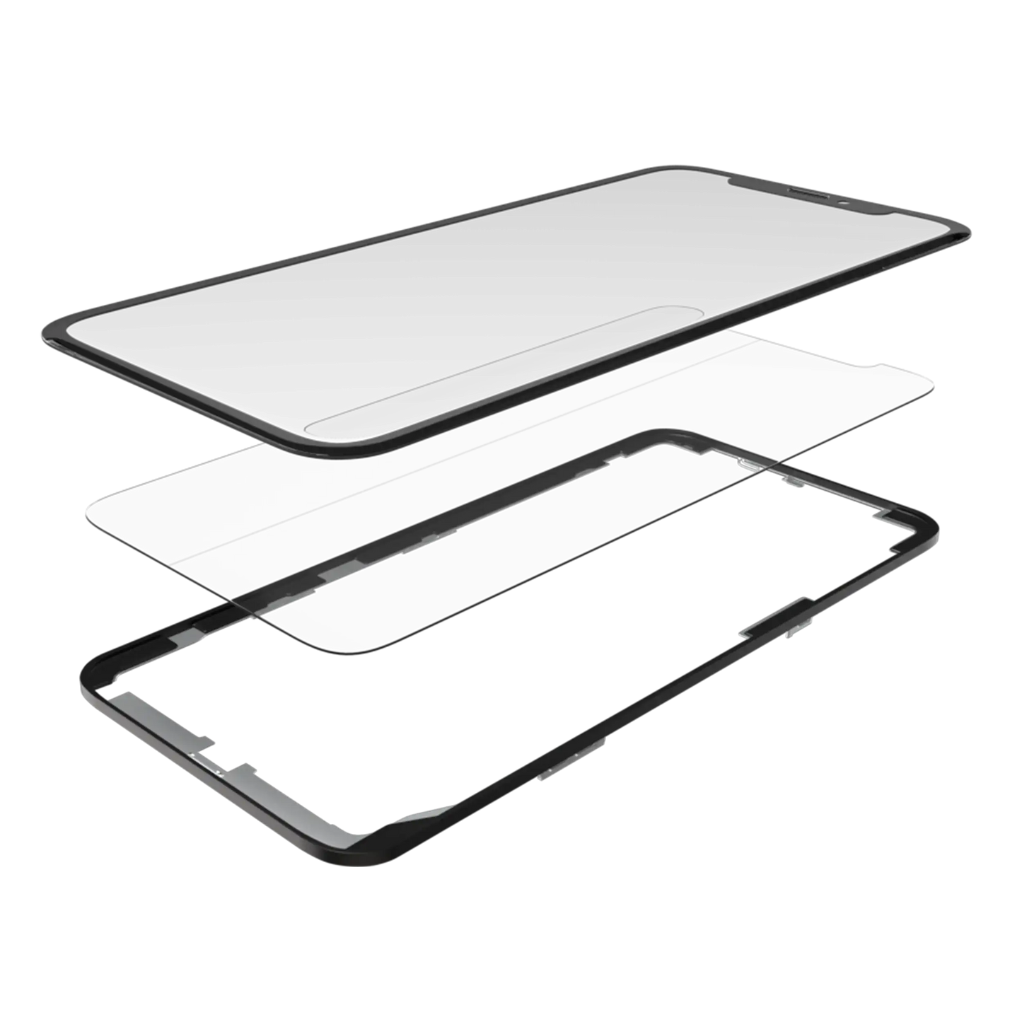 3 in 1 (Glass With OCA Pre-Installed + Frame) For iPhone 11 Pro Max (OCA Master)
