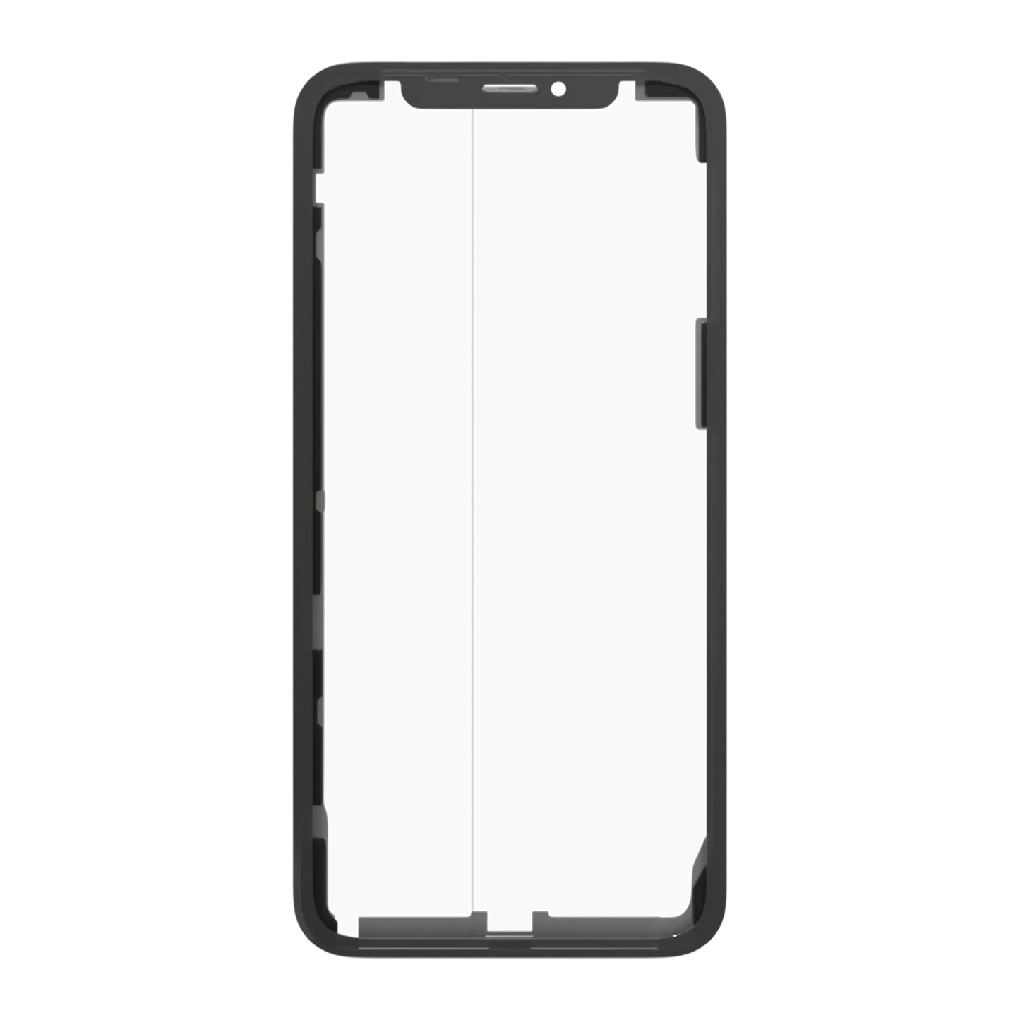 3 in 1 (Glass With OCA Pre-Installed + Frame) For iPhone 11 (OCA Master) (2 Pack)