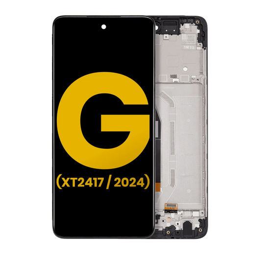 LCD Assembly With Frame For Motorola Moto G 5G (XT2417 / 2024) (Refurbished) (Sage Green) replacement part SKU 107082020063 image 1