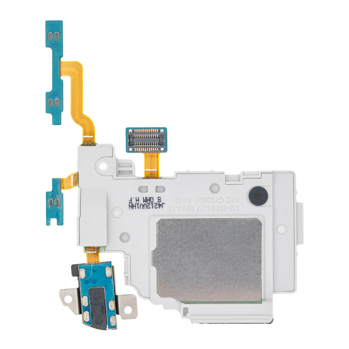 Loudspeaker With Headphone Jack And Power Volume Flex Cable For Samsung Galaxy Tab Pro 10.1" (T520 / T525) (2014) Samsung Galaxy Tab replacement part image 1
