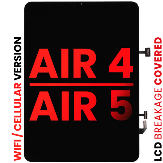 LCD Assembly With Digitizer For iPad Air 4 / Air 5 (WiFi and Cellular) (Aftermarket Pro: XO7) (Black)