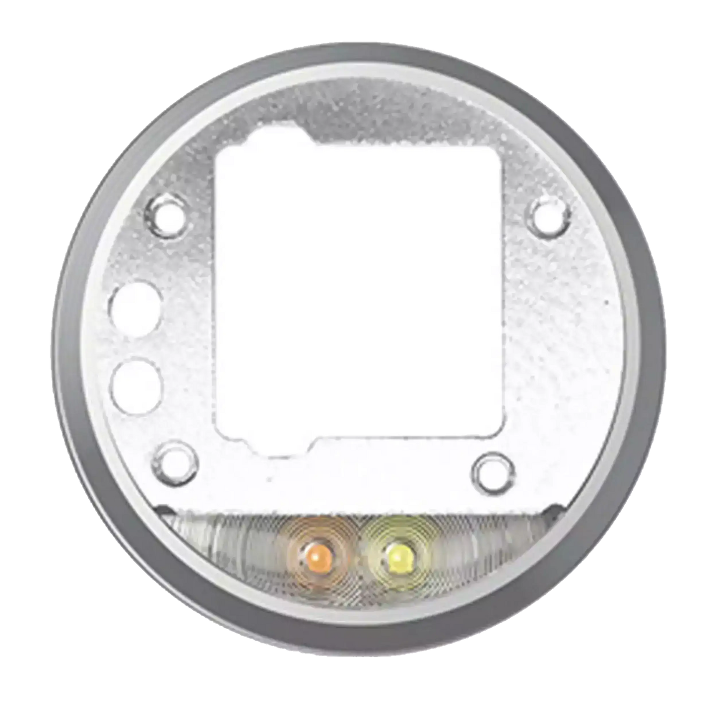 Back Camera Lens Bracket And Flash Defuser For Motorola Moto Z Play Droid (XT1635 / 2016) (Silver) - Motorola replacement part, primary product view, SKU 107082031453