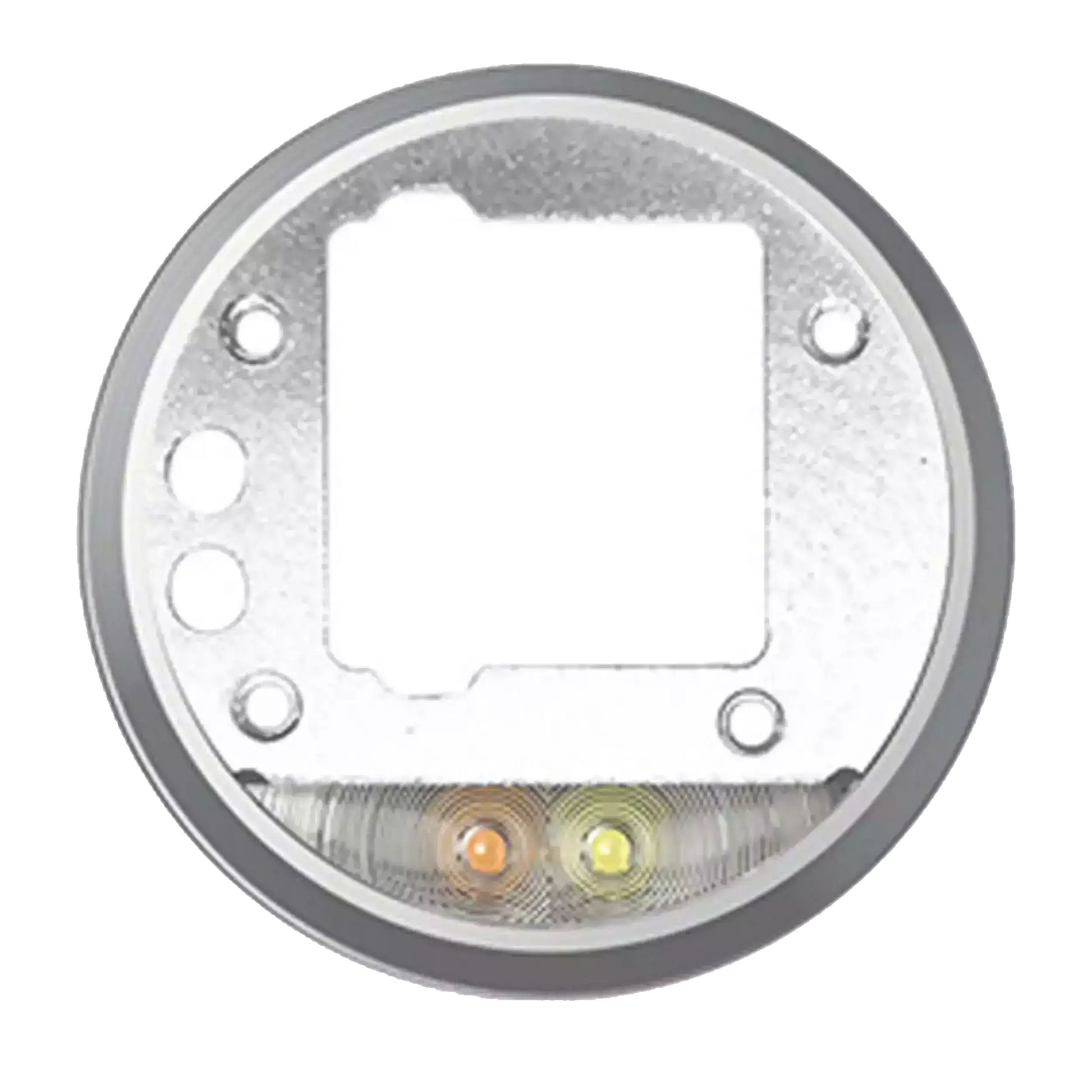 Back Camera Lens Bracket And Flash Defuser For Motorola Moto Z Play Droid (XT1635 / 2016) (Silver) - Motorola replacement part, primary product view, SKU 107082031453